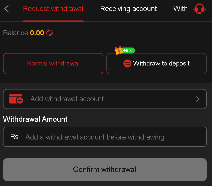 999x Game withdrawal 
