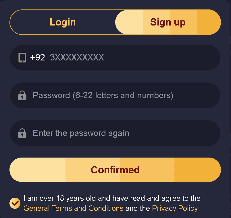 Crown777 Game register